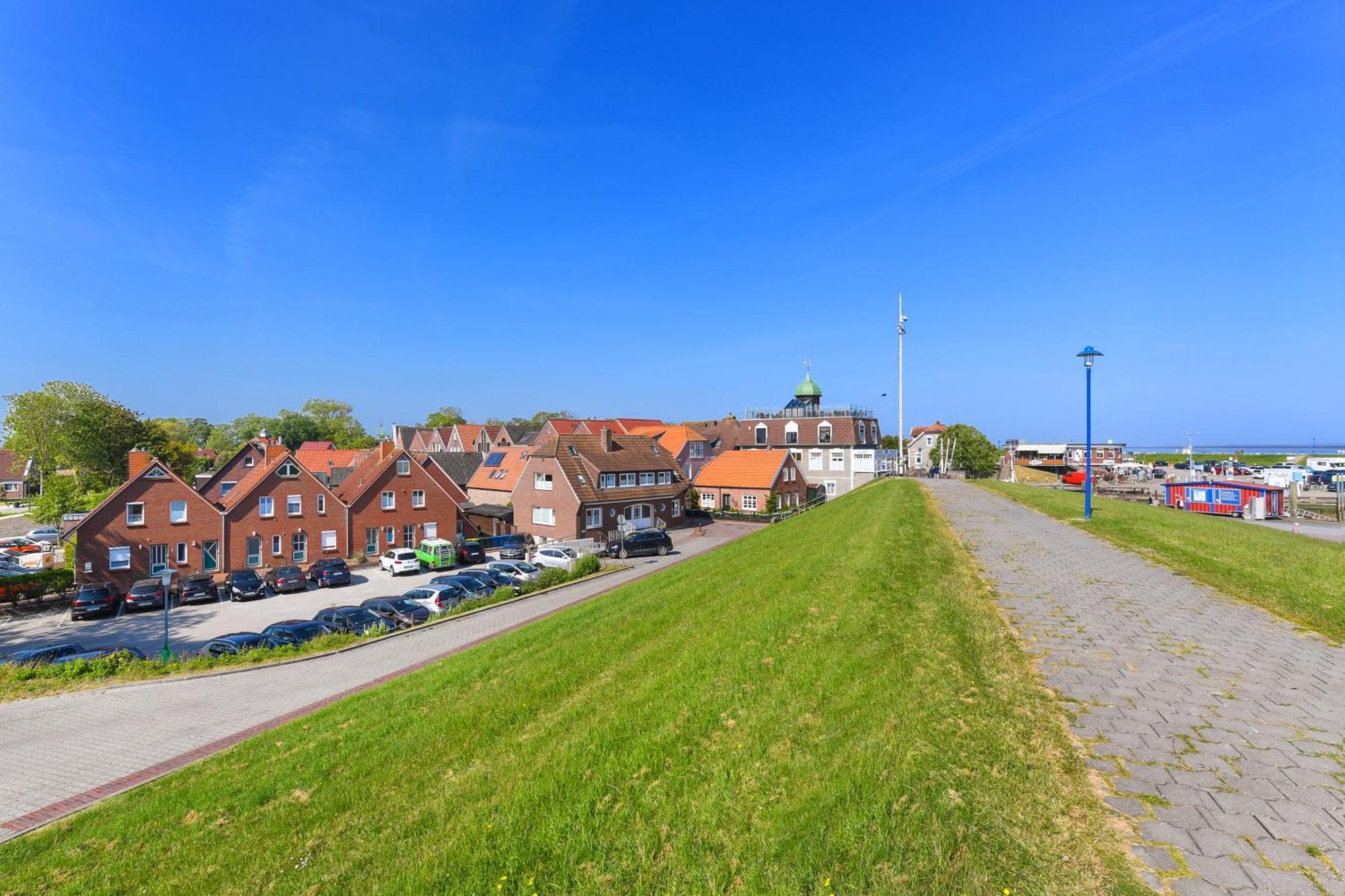 Ferienwohnung Langeoog Inselhaus am Deich Neuharlingersiel Exterior foto